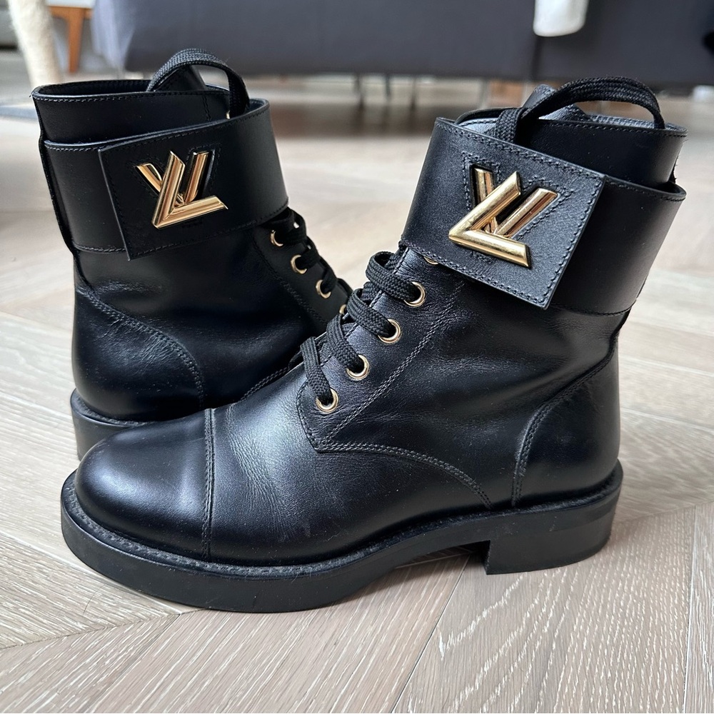 Louis Vuitton Wonderland Flat Ranger Boots